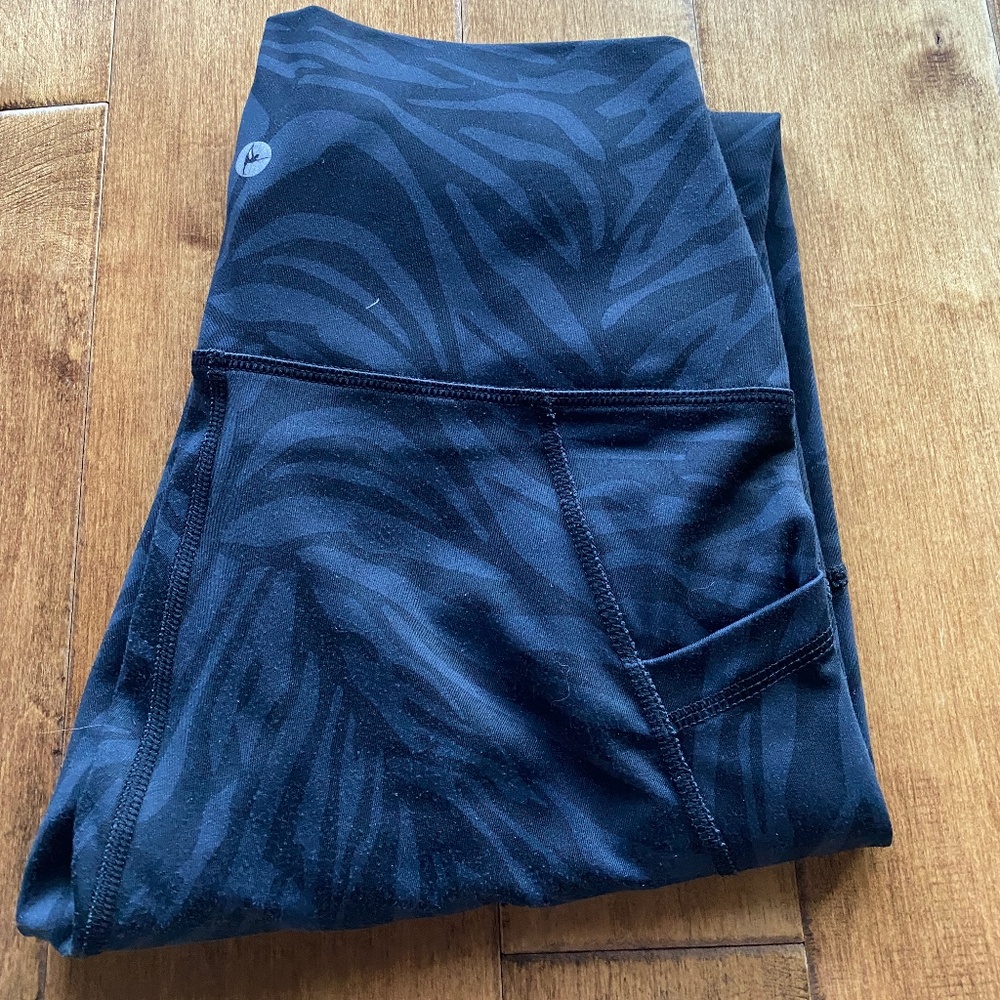 Black and Grey Leggings